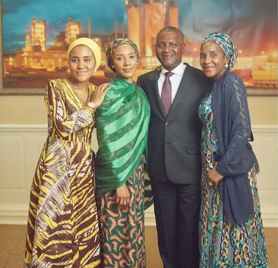 Dangote Daughters, Mariya, Halima, Fatima Take On Leadership Roles In The Company As Billionaire Tycoon Steps Back