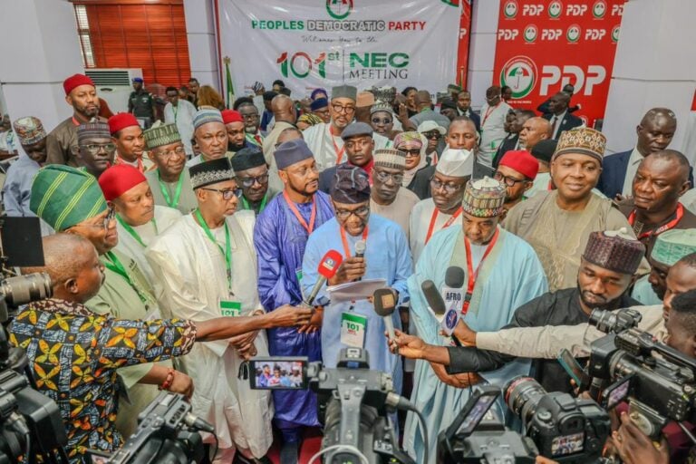 EXTRA: ‘PDP Is A Department In APC, They Fix NEC Meetings From Aso Villa’– Dino Melaye