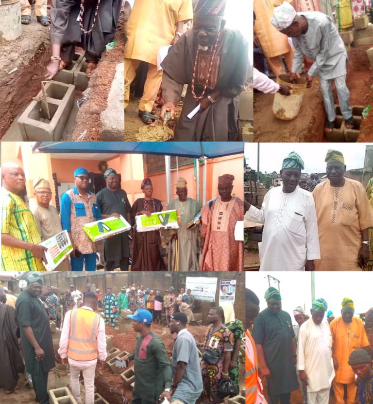 Lagelu Legislature, Hon AKT Lays Foundation For Construction Of Amotekun Office, Illuminates Communities With Solar Street Light