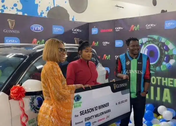 BBNaija’s Imisi Takes Home N80m Cash Prize And Brand-New SUV In Grand Win
