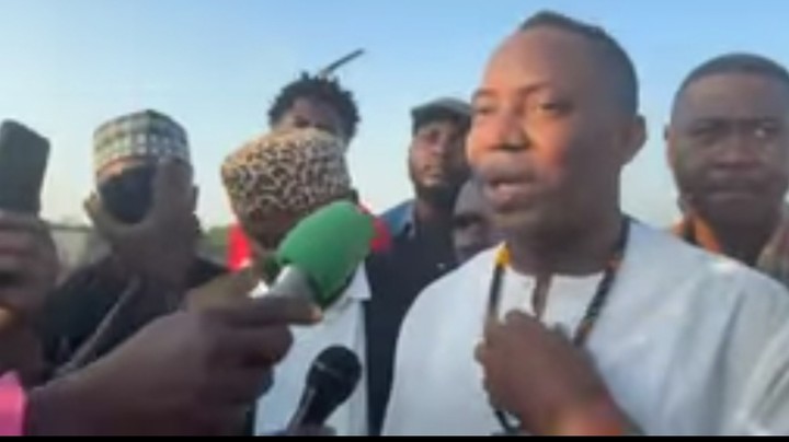 VIDEO: After Release On Bail, Sowore Call The Police Irresponsible Organisation