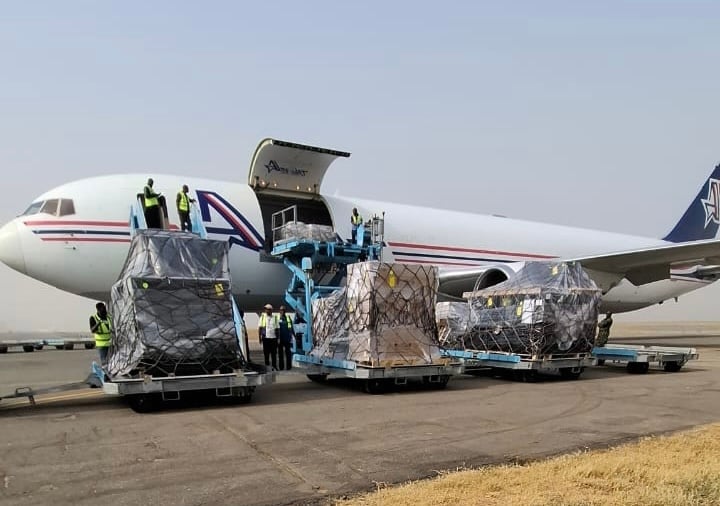 JUST IN: US Delivers Military Supplies To Nigeria